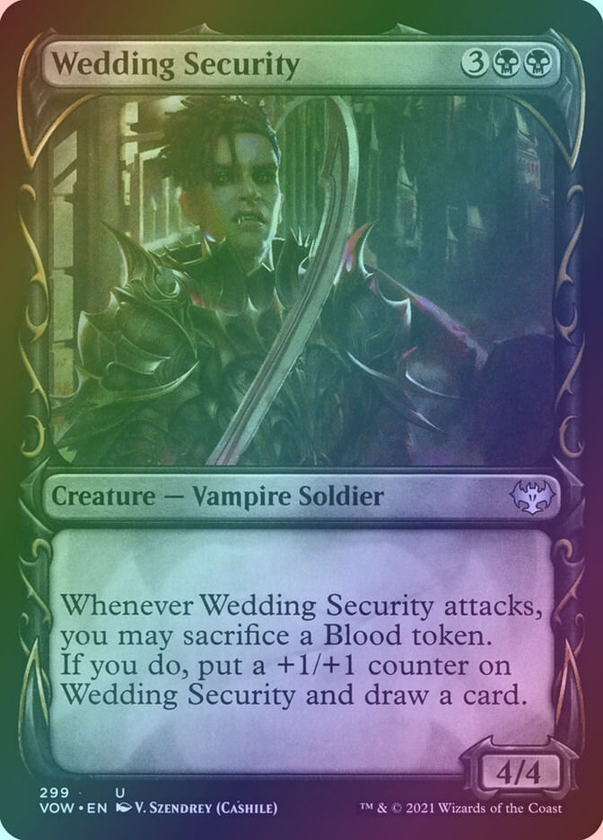 Wedding Security (VOW) (299) / Showcase / Foil