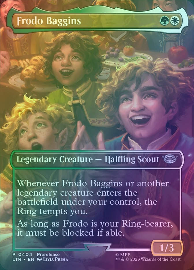 Frodo Baggins (LTR) (404) / Borderless / Foil