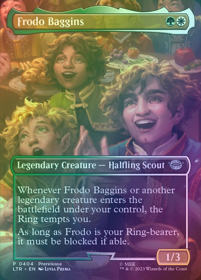 Frodo Baggins (LTR) (404) / Borderless / Foil