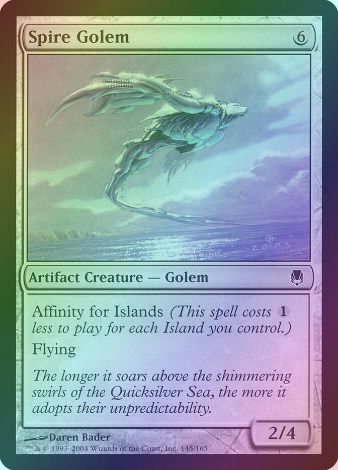 Spire Golem (DST) (145) / Foil