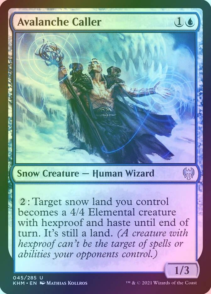 Avalanche Caller (KHM) (45) / Foil