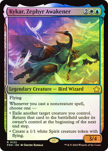 Kykar, Zephyr Awakener (FDN) (122) / Foil