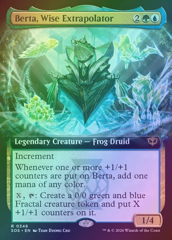 Berta, Wise Extrapolator (SOS) (346) / Extended Art / Foil