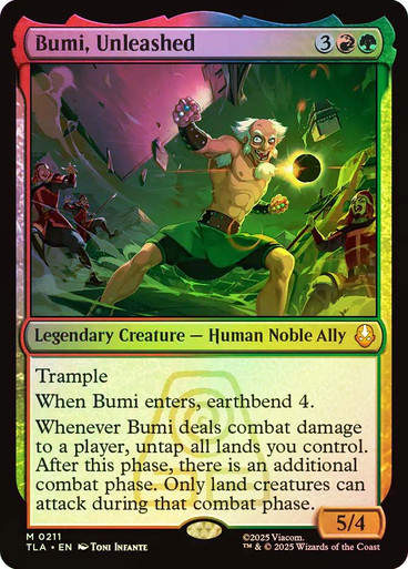 Bumi, Unleashed (TLA) (211) / Foil