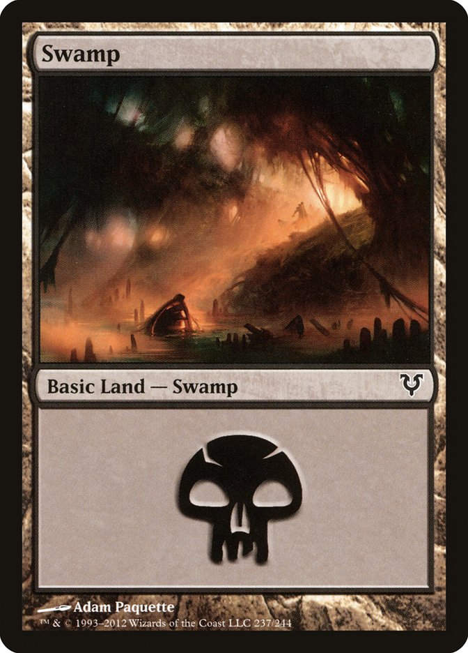 Swamp (AVR) (237) / Foil