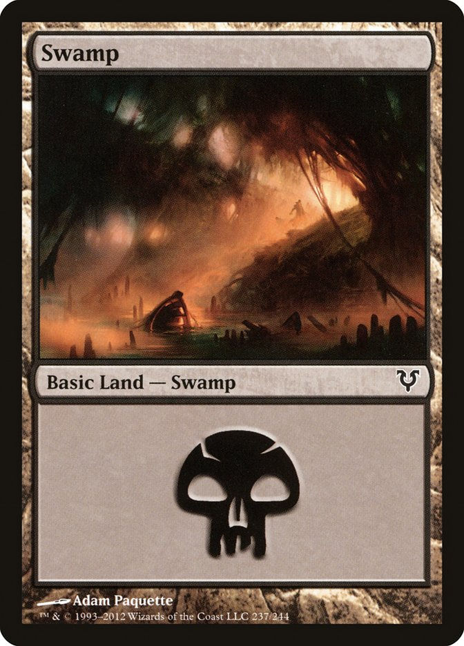 Swamp (AVR) (237) / Foil