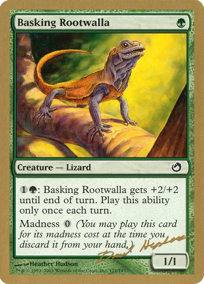 Basking Rootwalla (WC03) (dh121)