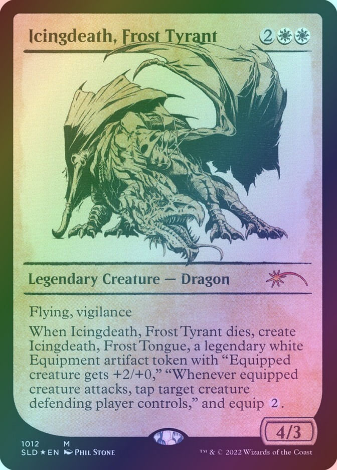 Icingdeath, Frost Tyrant (SLD) (1012b) / Showcase / Foil