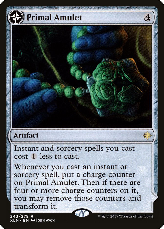 Primal Amulet // Primal Wellspring (XLN) (243) — cara 1 de 2