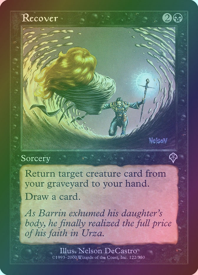 Recover (INV) (122) / Foil