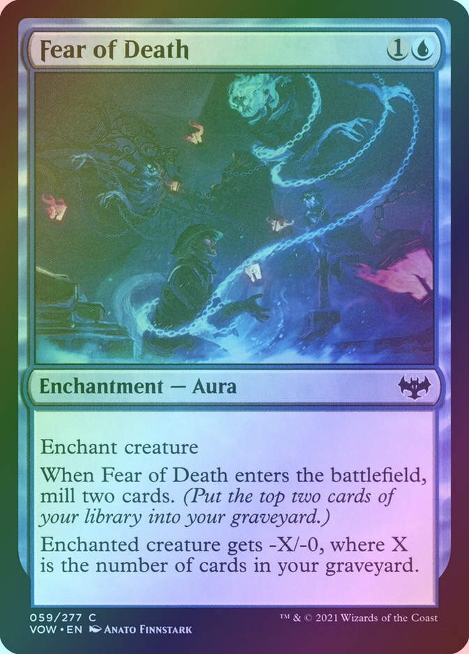 Fear of Death (VOW) (59) / Foil