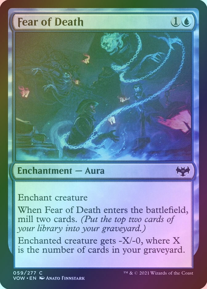 Fear of Death (VOW) (59) / Foil