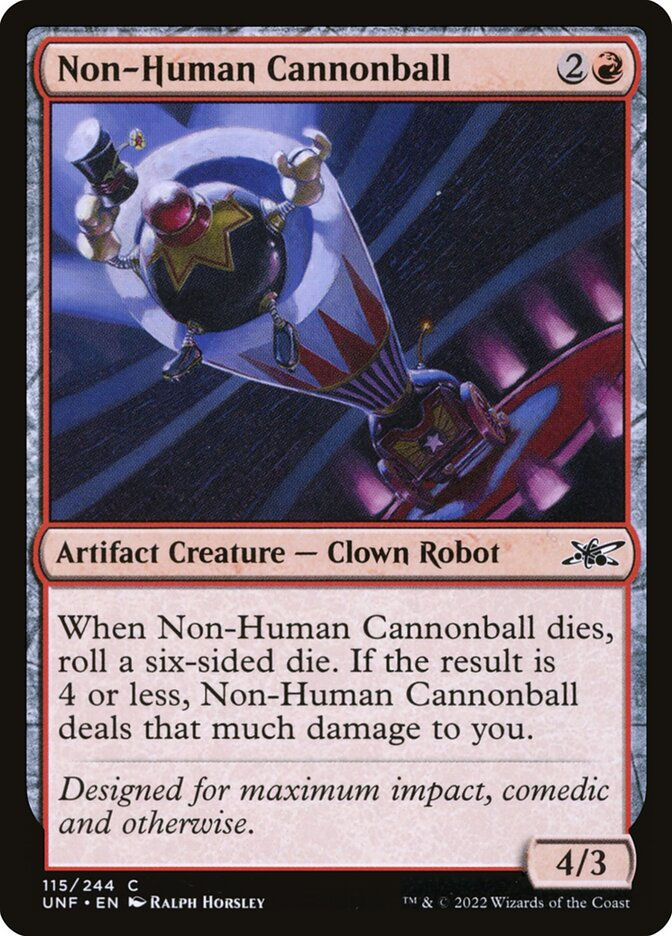 Non-Human Cannonball (UNF) (115)