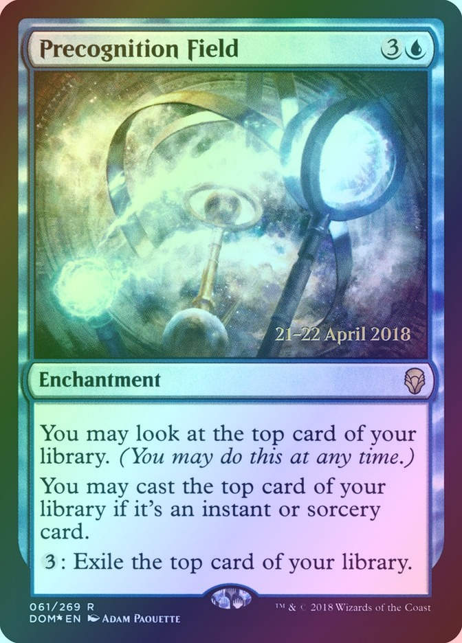 Precognition Field (PDOM) (61s) / Foil