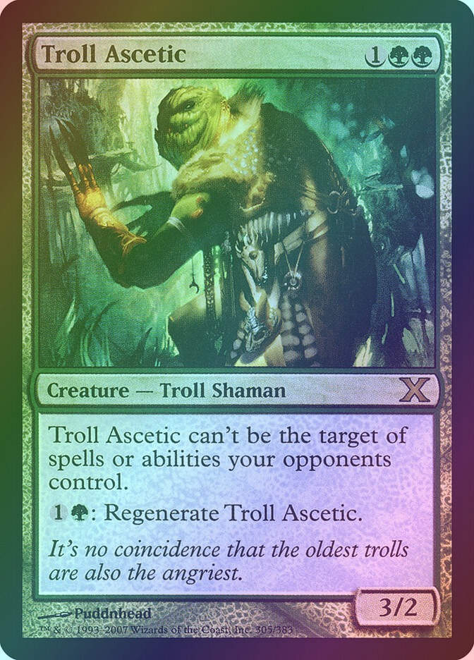 Troll Ascetic (10E) (305★) / Foil