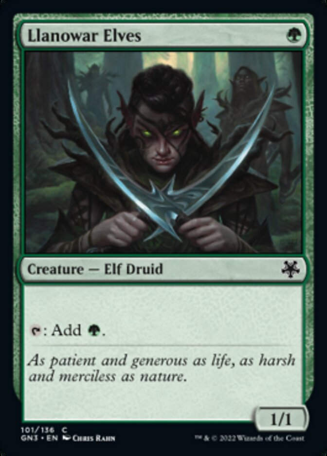 Llanowar Elves (GN3)