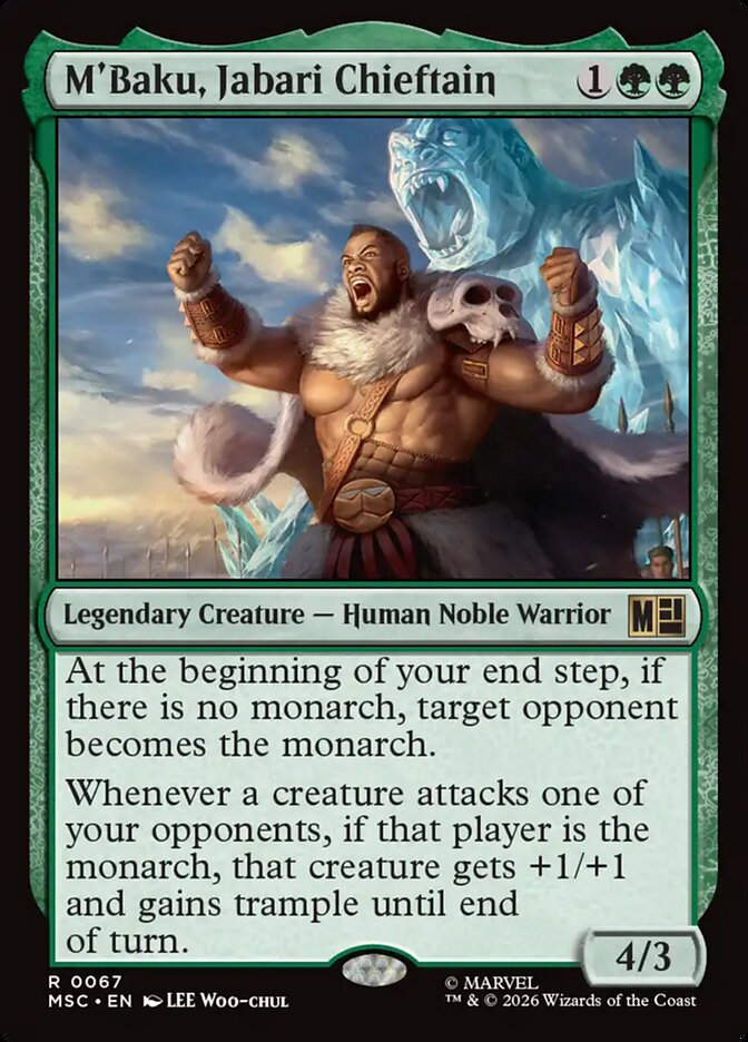 M'Baku, Jabari Chieftain (MSC) (67)
