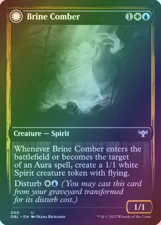 Brine Comber // Brinebound Gift (DBL) (500) / Foil — cara 1 de 2