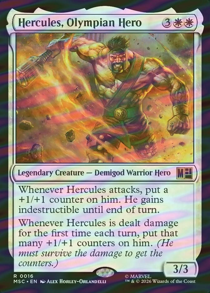Hercules, Olympian Hero (MSC) (16) / Surge Foil