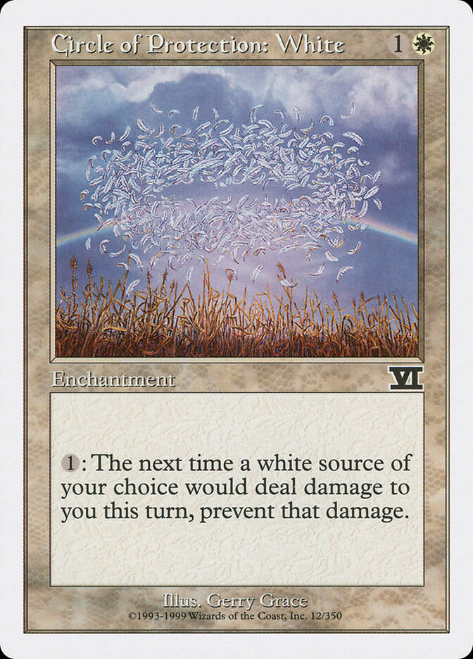 Circle of Protection: White (6ED) (12)