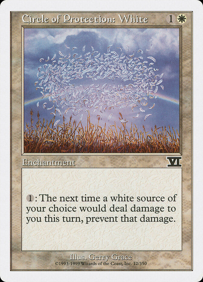 Circle of Protection: White (6ED) (12)