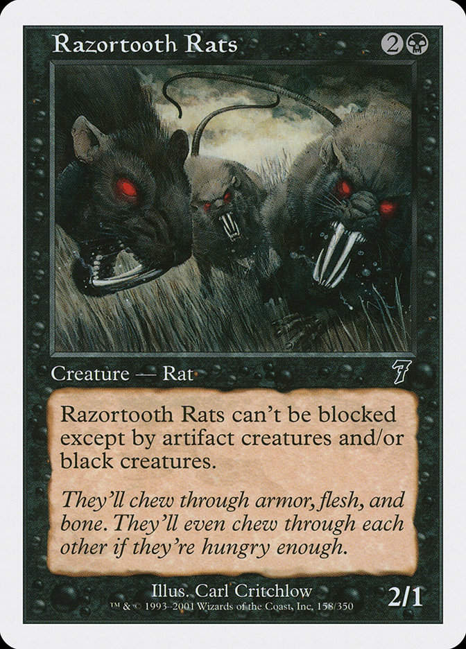 Razortooth Rats (7ED) (158)