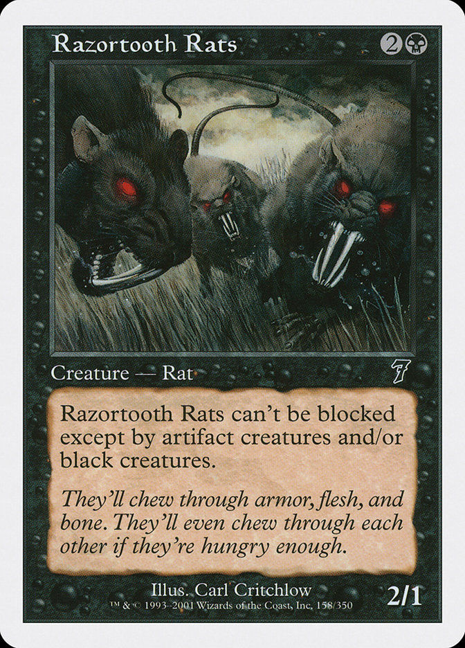Razortooth Rats (7ED) (158)