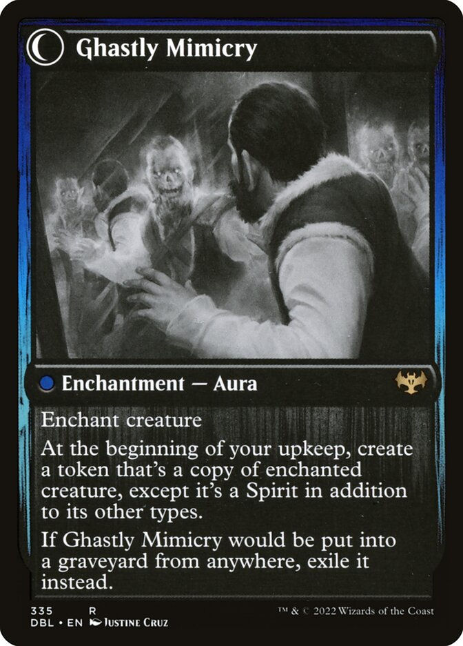 Mirrorhall Mimic // Ghastly Mimicry (DBL) (335) — cara 2 de 2