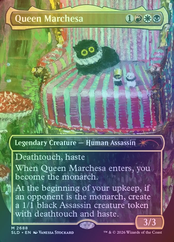 Queen Marchesa (SLD) (2688) / Borderless / Foil