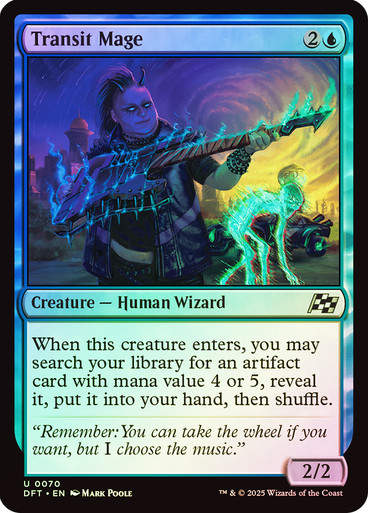 Transit Mage (DFT) (70) / Foil