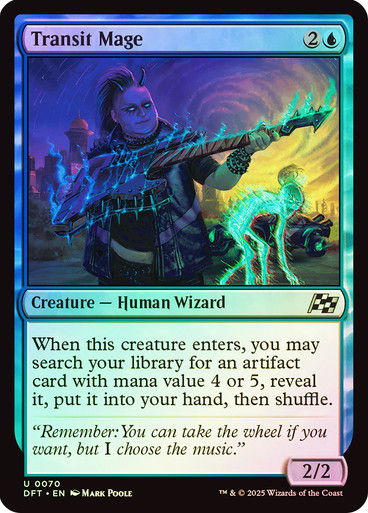 Transit Mage (DFT) (70) / Foil