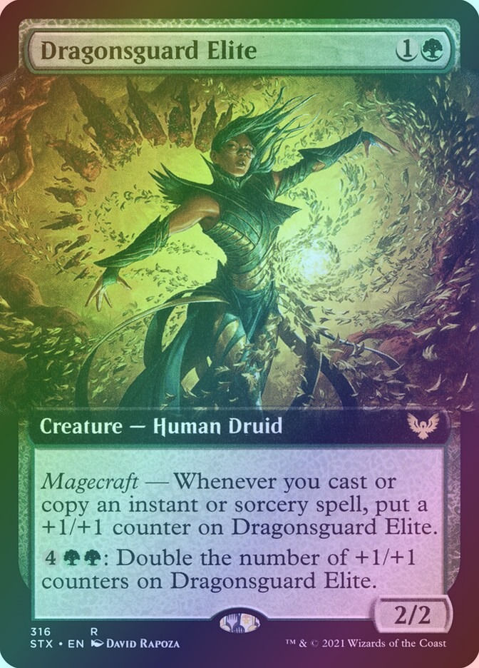 Dragonsguard Elite (STX) (316) / Extended Art / Foil