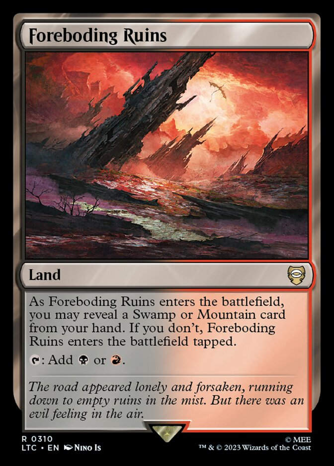 Foreboding Ruins (LTC) (310)