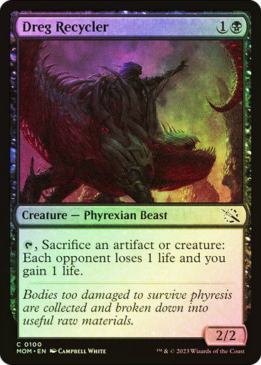 Dreg Recycler (mom) / Foil