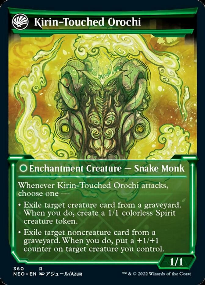 Teachings of the Kirin // Kirin-Touched Orochi (NEO) / Showcase — cara 2 de 2
