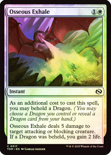 Osseous Exhale (TDM) (17) / Foil