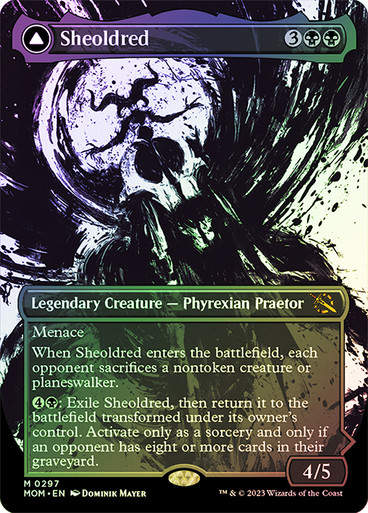 Sheoldred // The True Scriptures (mom_297) / Showcase / Foil