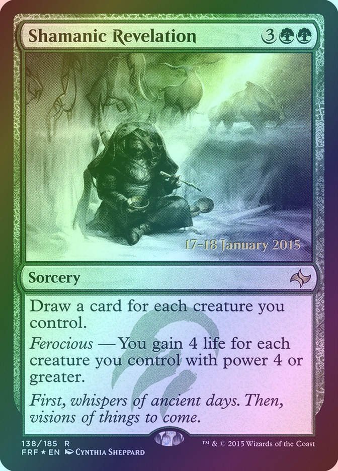 Shamanic Revelation (PFRF) (138s) / Foil
