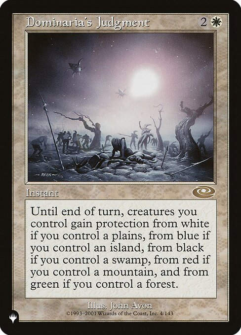 Dominaria's Judgment (PLST) (PLS-4)