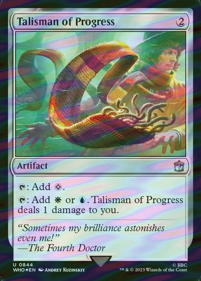 Talisman of Progress (WHO) (844) / Surge Foil
