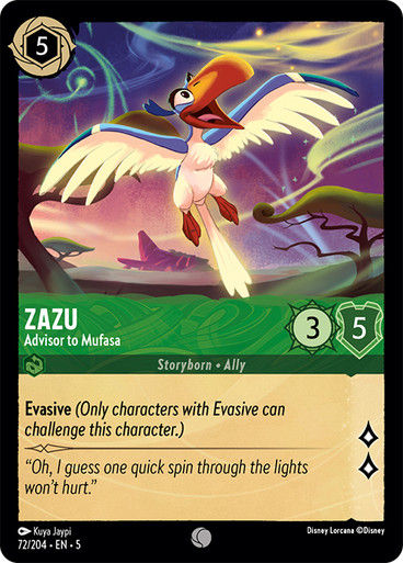 Zazu - Advisor to Mufasa (LOR_SHS)