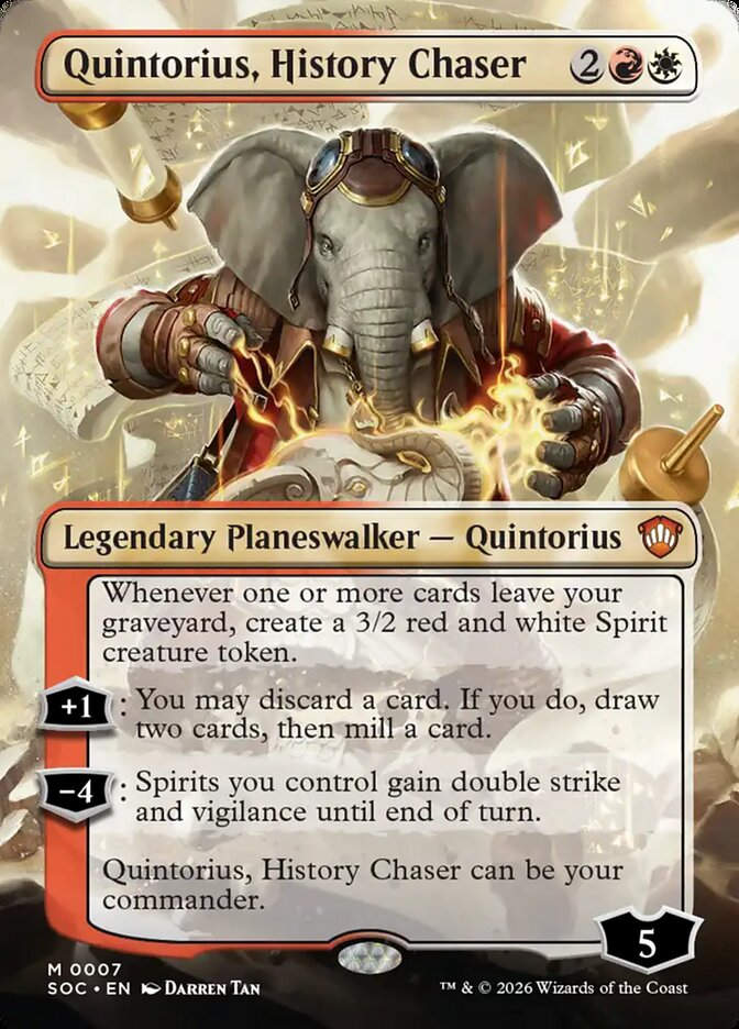 Quintorius, History Chaser (SOC) (7) / Borderless