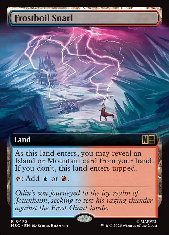 Frostboil Snarl (MSC) (475) / Extended Art