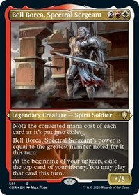 Bell Borca, Spectral Sergeant (Foil Etched)