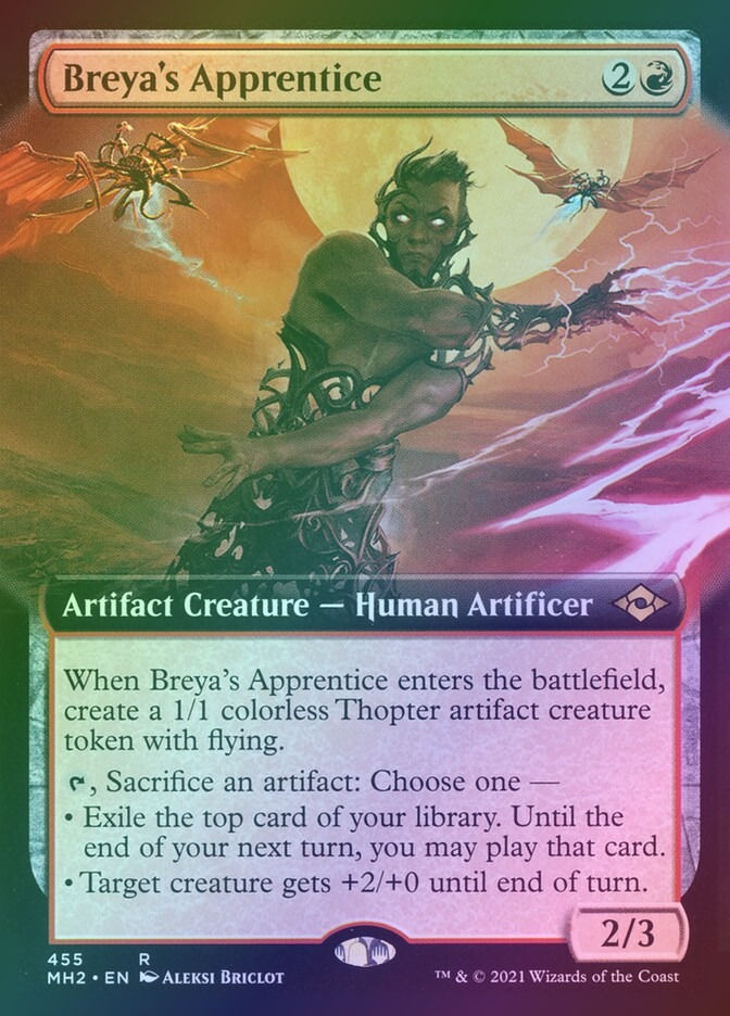 Breya's Apprentice (MH2) (455) / Extended Art / Foil
