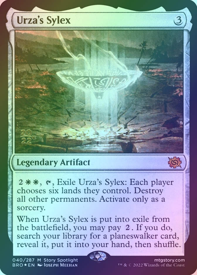 Urza's Sylex (PBRO) (40s) / Foil