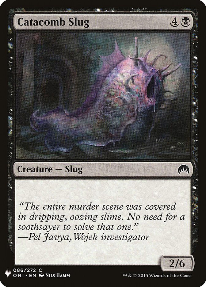 Catacomb Slug (MYS)