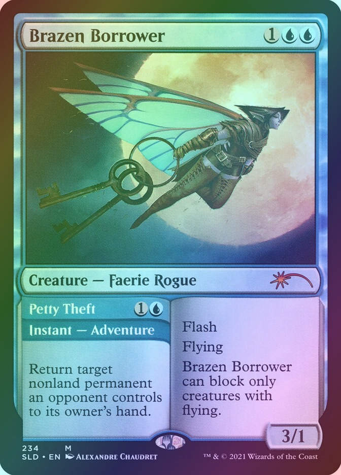 Brazen Borrower // Petty Theft (SLD) (234) / Foil