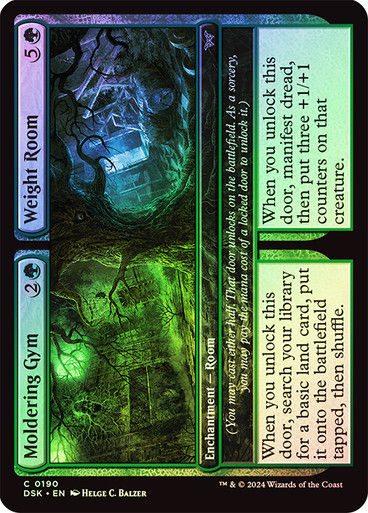 Moldering Gym // Weight Room (DSK) (190) / Foil