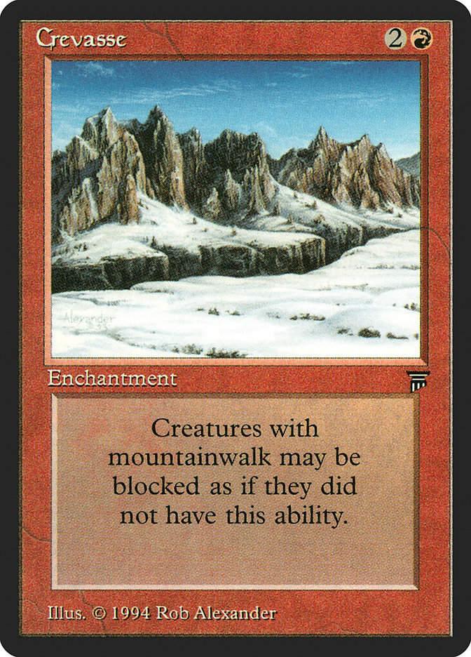 Crevasse (leg)